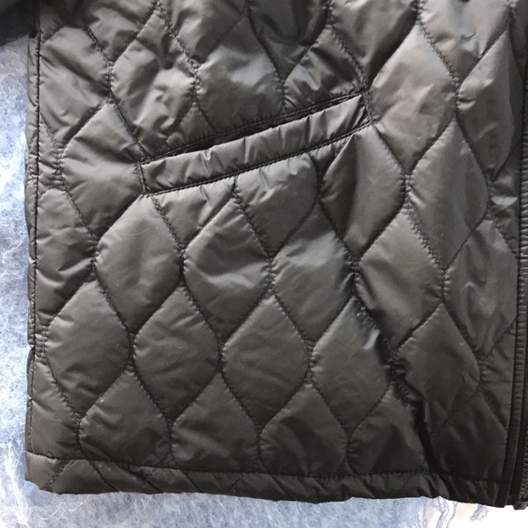 Joy Lab Dark Navy Blue Quilted Boxy Jacket XS - Picture 11 of 12